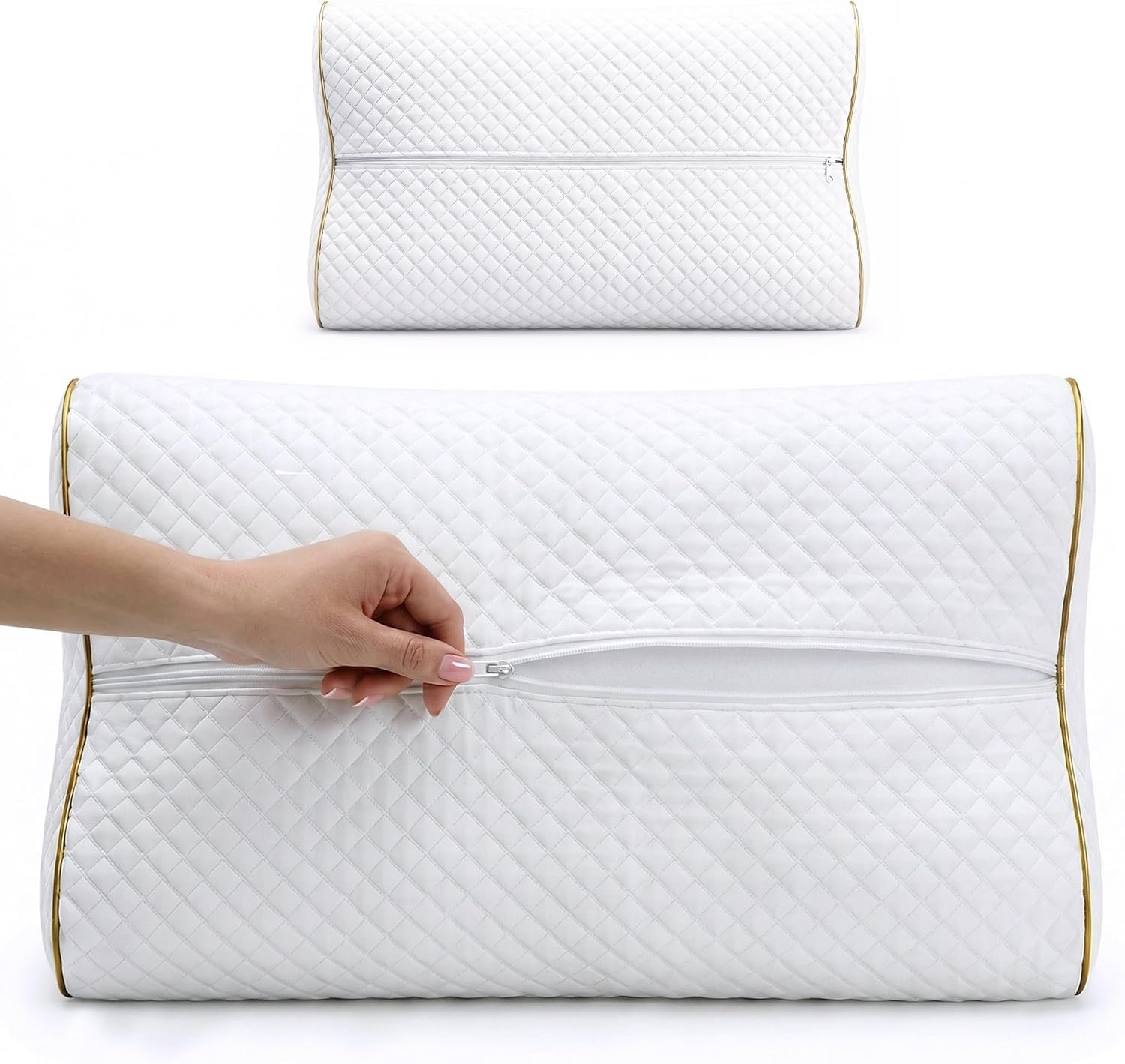 Cervical Orthopedic Foam Sleeping Pillow Image by Therapeutica