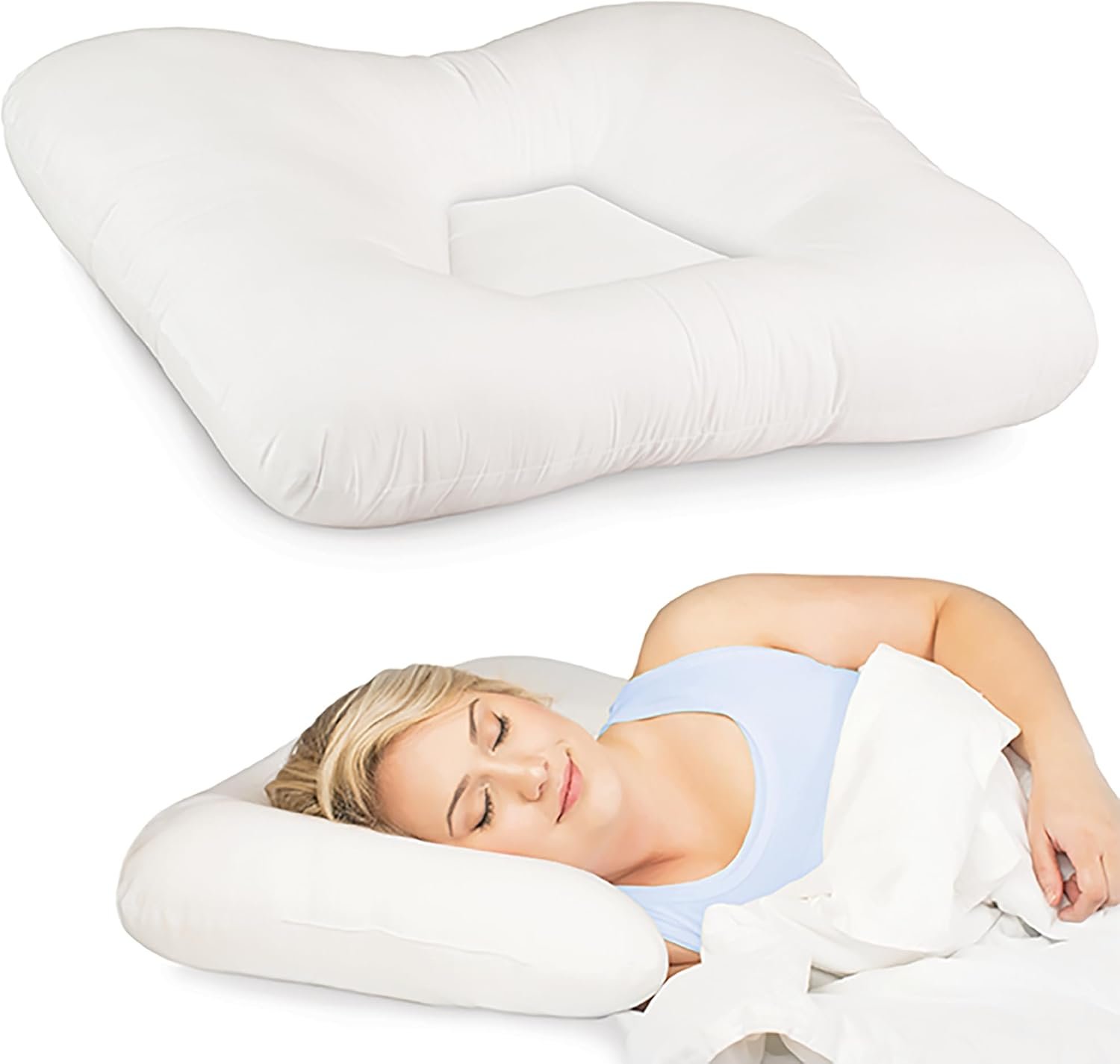 Cervical Orthopedic Foam Sleeping Pillow Image